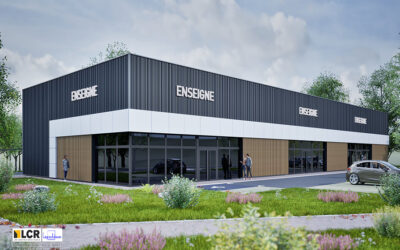 Locaux d’activités neufs – environ 909 m²